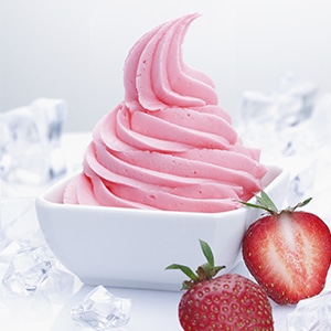 Strawberry deals frozen yogurt